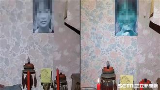 獨／晚安小雞闖廢墟　靈堂照片竟變臉