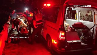 疑夜間視線不良　貨車撞破護欄墜山坡