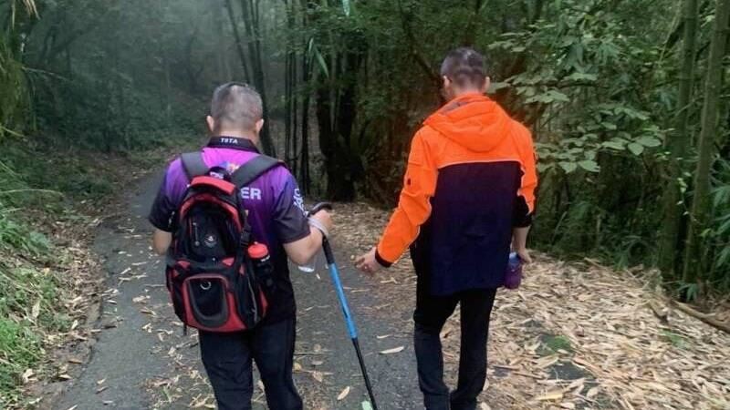 他獨登大凍山　返程竟走到嘉義山區