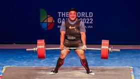 ▲健力好手楊森摘下世運會銀牌。（圖／體育署提供）