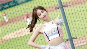 統一獅啦啦隊Uni Girls成員妮妮。(圖/Up直播提供)