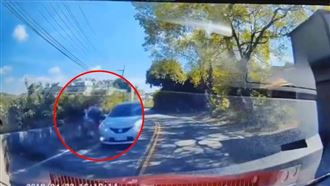 3婦路上撞一團　她擦邊球墜7米駁坎