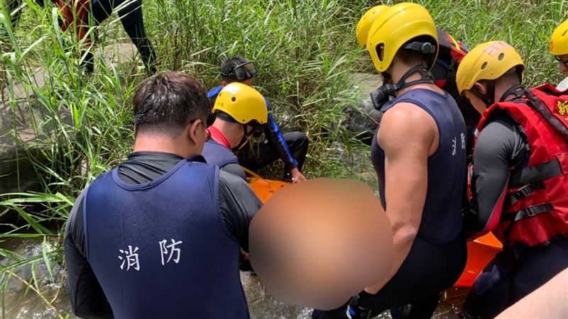 竹縣戲水意外釀2死　男跳水捲入漩渦