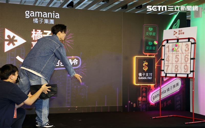 王子出席橘子嘉年華記者會。（記者邱榮吉/攝影）