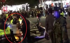 新北市，待轉大富翁，比中指，侮辱公務員，