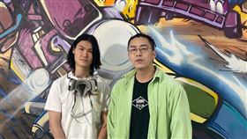 塗鴉職人傅星翰和藝術家Shiang（圖／星奇三創意、SYM提供）