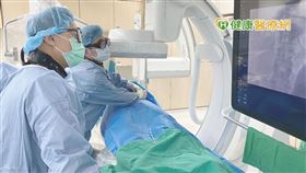 經皮膽道金屬支架置入手術。