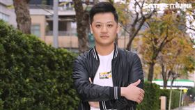 郭柏均接受訪問。（圖／記者林士傑攝影）