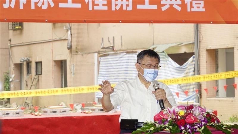 蔡炳坤氣這件事！柯P：他受不了抹黑
