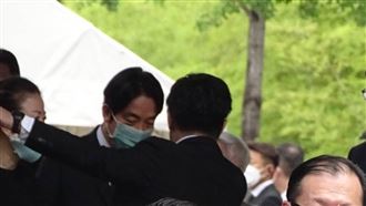 賴清德再抵增上寺　出席安倍私人家祭