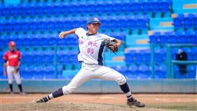 ▲台鋼雄鷹第17輪第21指名來自美和科技大學的投手蕭柏頤。（圖／IG chrisports_提供）