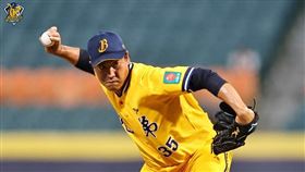 中信兄弟日籍洋投牧田和久一軍初登板。（圖／中信兄弟提供）