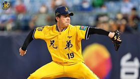 兄弟先發鄭凱文5局無失分奪下勝投。（圖／中信兄弟提供）