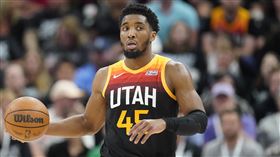 ▲米契爾（Donovan Mitchell）恐遭爵士交易。（圖／美聯社／達志影像）