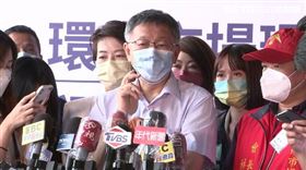 柯文哲出席111年上半年度環南市場環境整潔評比頒獎典禮