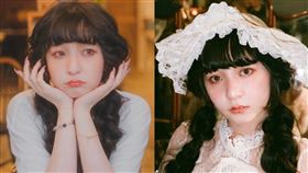 本本扮成蘿莉造型相當可愛。（圖／翻攝自本本IG)