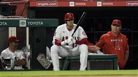 ▲大谷翔平連3場沒擊出安打。（圖／美聯社／達志影像）