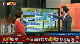 李正皓表示日本在宮古海峽打造南西之壁