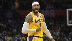 ▲「甜瓜」安東尼（Carmelo Anthony）目前仍是自由球員。（圖／美聯社／達志影像）