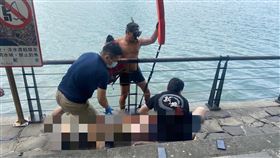 淡水河1婦人跳河輕生