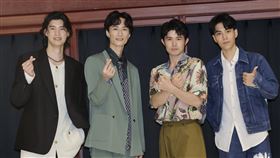 羅宏正、李英宏、張耀仁、林子閎出席「茁劇場」男卡司發佈會。（圖／三禾行銷提供）