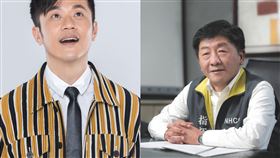 焦糖哥哥，陳時中。（合成圖／翻攝自焦糖哥哥、陳時中臉書）