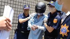 陳彥翔,縱火,輪胎行,移送（圖／翻攝畫面）