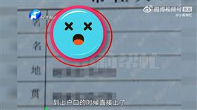 河南劉女取名（圖／翻攝自荔枝新聞微博）