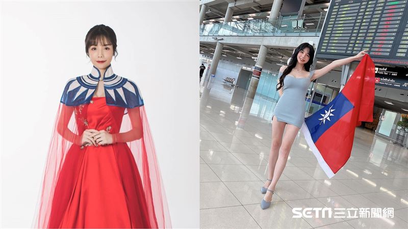 獨／穿國旗選美遭酸　嘆台灣缺國際觀