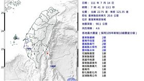 （圖／中央氣象局）