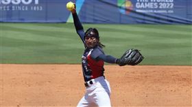 ▲柯夏愛7局無失分，中華女壘完封澳洲。（圖／體育署提供）