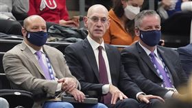 ▲NBA總裁席佛（Adam Silver）不希望縮短NBA的賽季。（圖／美聯社／達志影像）
