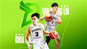 ▲吳家駿和林耀宗轉戰夢想家。（圖／福爾摩沙台新夢想家球團提供）