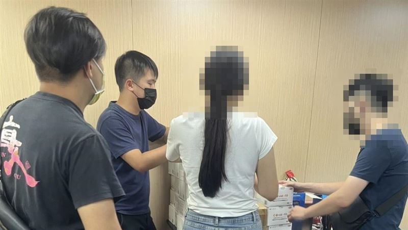 馬尾妹網售快篩試劑！遭逮辯：幫代購