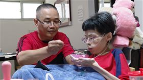 脊髓性肌肉萎縮症,罕病,瀞文,威宏（圖／記者林宥村攝影）