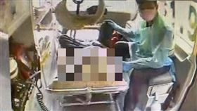 南投草屯，生技公司，槍擊，81歲賴敏男，命危，搶救，送醫，頭部中槍(圖／翻攝畫面)