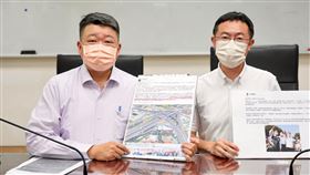 0715林佳龍辦公室記者會 何博文、李坤城（圖／李坤城臉書）