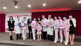 應曉薇原本要與蔡炳坤一起出席捐贈活動，遺憾蔡炳坤病倒了。（圖／應曉薇辦公室提供）