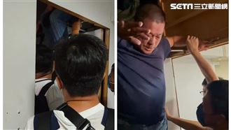 躲夾層對峙畫面曝！冷血嫌怕摔變俗辣