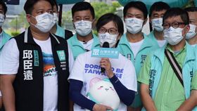 ▲蔡壁如曝蔡炳坤狀況。（圖／民眾黨提供）
