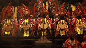 ▲南鯤鯓代天府五府千歲。（圖／范振軒攝影）