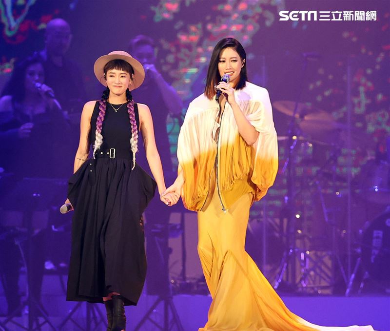 A-Lin「A-LINK with PASSENGERS」演唱會DAY1，特別來賓王淨。（記者邱榮吉/攝影）