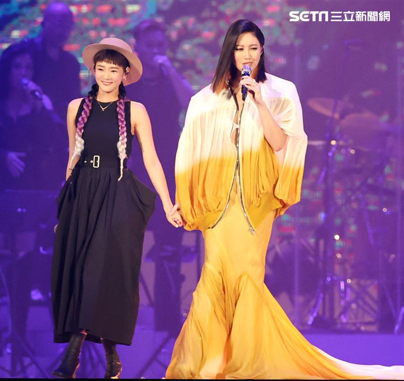 A-Lin「A-LINK with PASSENGERS」演唱會DAY1，特別來賓王淨。（記者邱榮吉/攝影）