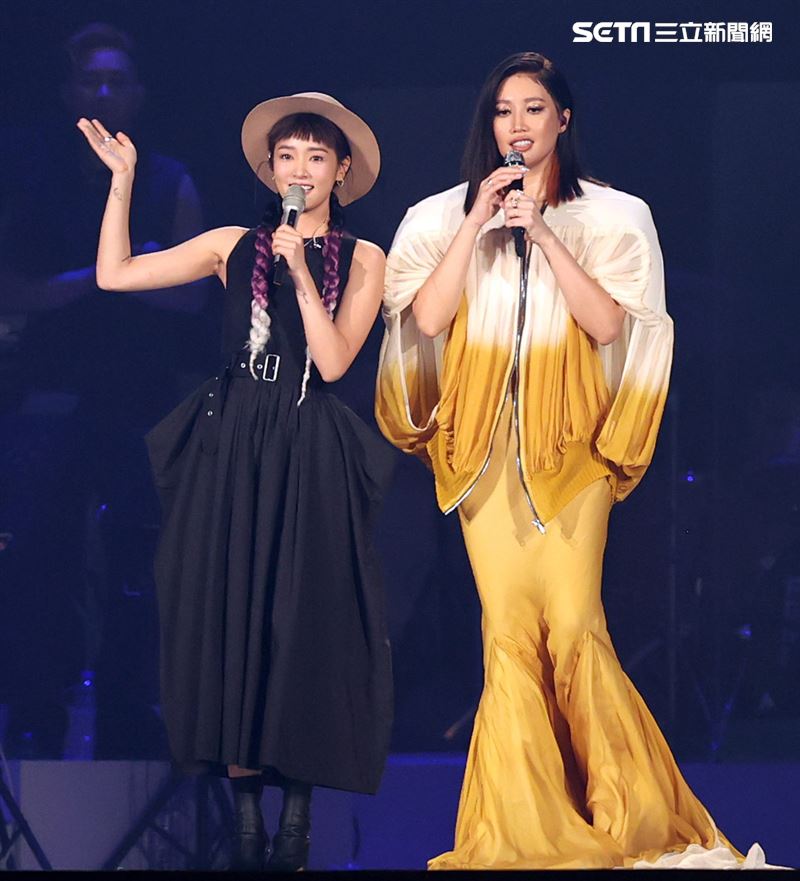 A-Lin「A-LINK with PASSENGERS」演唱會DAY1，特別來賓王淨。（記者邱榮吉/攝影）