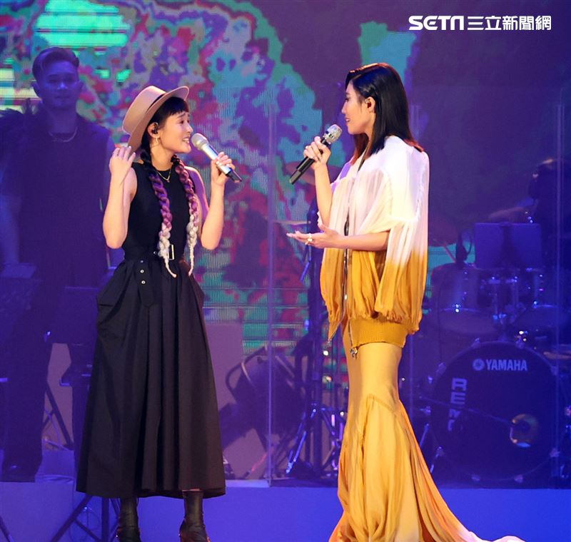 A-Lin「A-LINK with PASSENGERS」演唱會DAY1，特別來賓王淨。（記者邱榮吉/攝影）