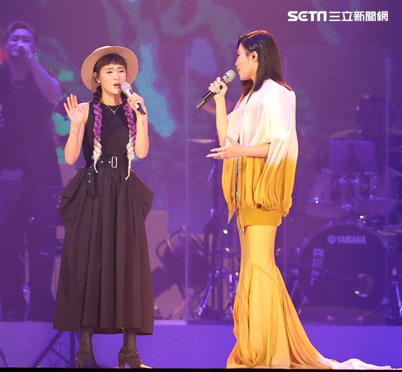 A-Lin「A-LINK with PASSENGERS」演唱會DAY1，特別來賓王淨。（記者邱榮吉/攝影）