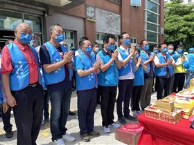 朱立倫、劉政鴻、謝福弘出席佈達典禮（圖／國民黨提供）