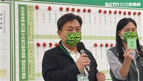 民進黨中評委中常委選舉，秘書長林錫耀（圖／記者黎冠志攝影）
