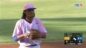 悍將三壘手葉竹軒2局就出現3失誤。（影片來源：CPBL TV）