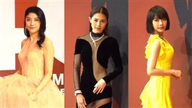 香港金像獎紅毯（林明禎、周秀娜、陳慧琳）。（圖／翻攝自香港金像獎IG）